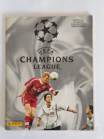 Album panini uefa champions league 2001-2002
