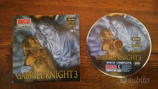 Gabriel Knight 3 CD C
 in vendita a Carpi