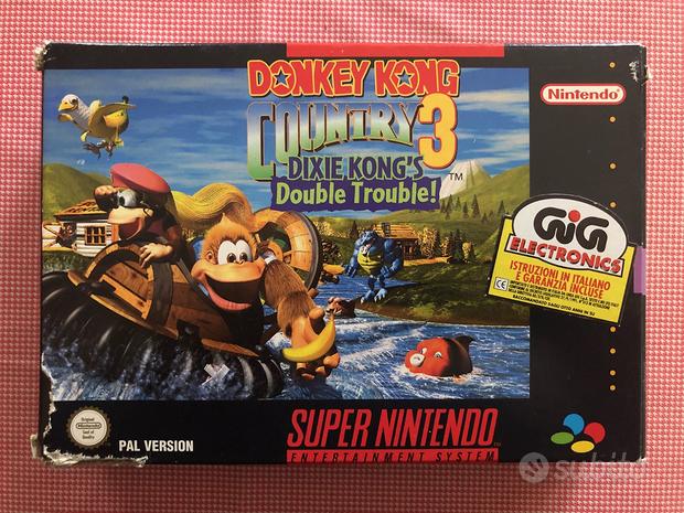 Videogame Donkey Kong Country 3 per Super Nintendo