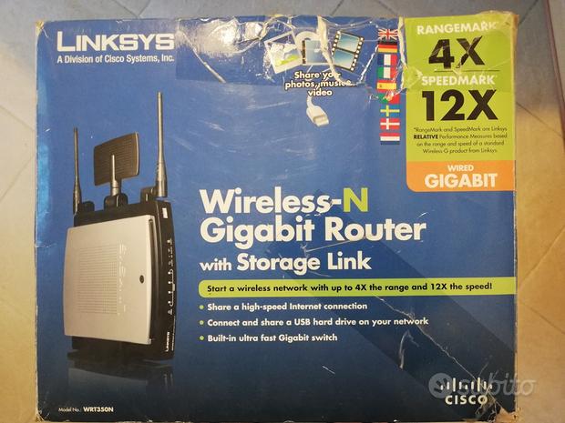 Router wireless Linksys WRT350N