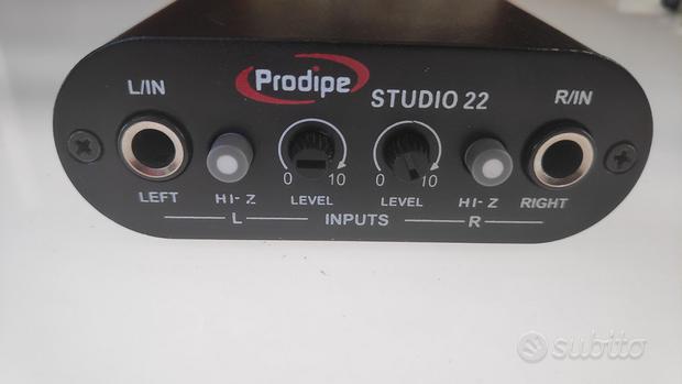 PRODIPE Studio 22 USB Scheda Audio