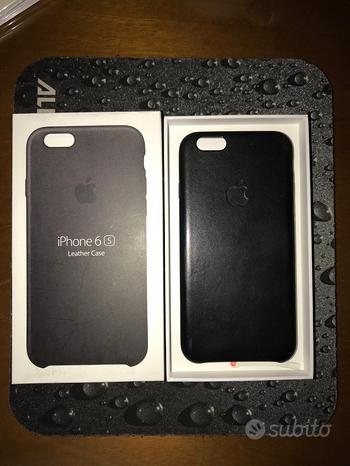 Cover Apple in pelle per iPhone 6s/6 nera