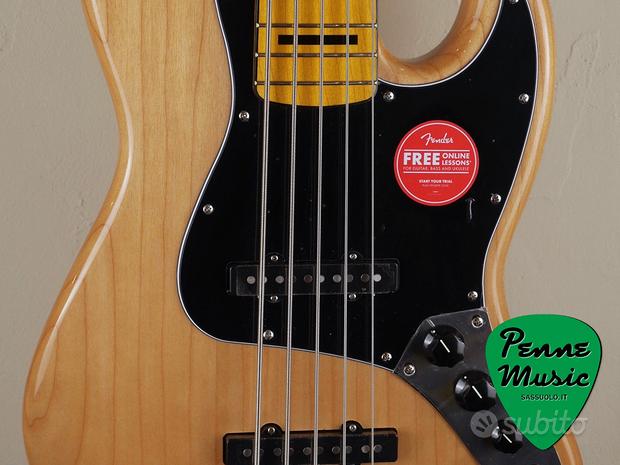 Squier 70 Jazz Bass V Classic Vibe + custodia