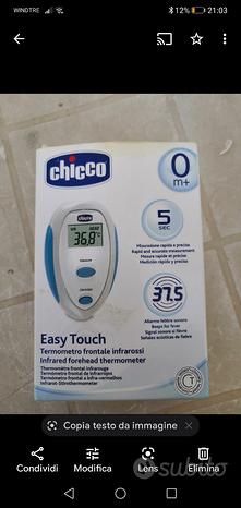 Termometro infrarossi chicco easy touch bambini