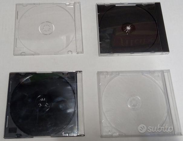 Custodie vuote minimo 10 per cd/dvd usati