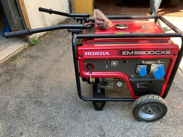 Generatore Honda EM 5500 CXS kw 5.5 nuovo Giardino e Fai