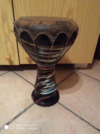 Jambè bongo in ceramica decorata
