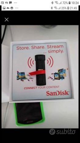 Sandisk Wireless Flash Drive Model SDW52