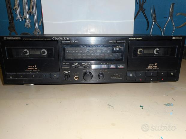 Pioneer CT W530R Double cassette