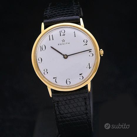Zenith anni 60 oro 18kt 34 mm manuale cal 2310