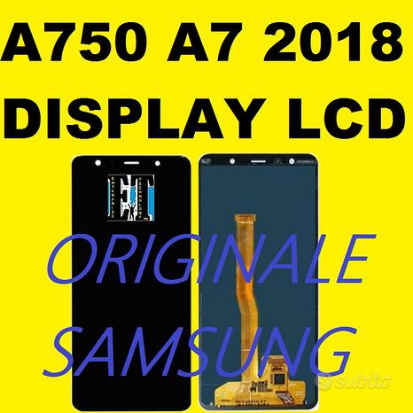 A750 Samsung A7 2018 Originale Display Lcd