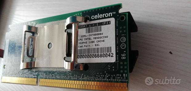 Intel celeron 333 slot one da collezione - Informatica In ...